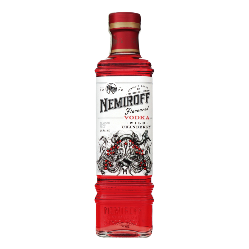 Настойка 0.5л 40% Wild Cranberry Nemiroff бут Nemiroff(4820181425999 ...