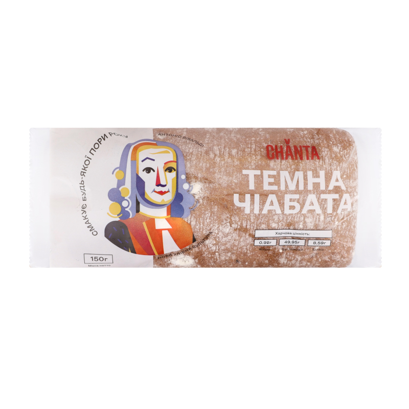 Чіабата Темна Chanta м/у