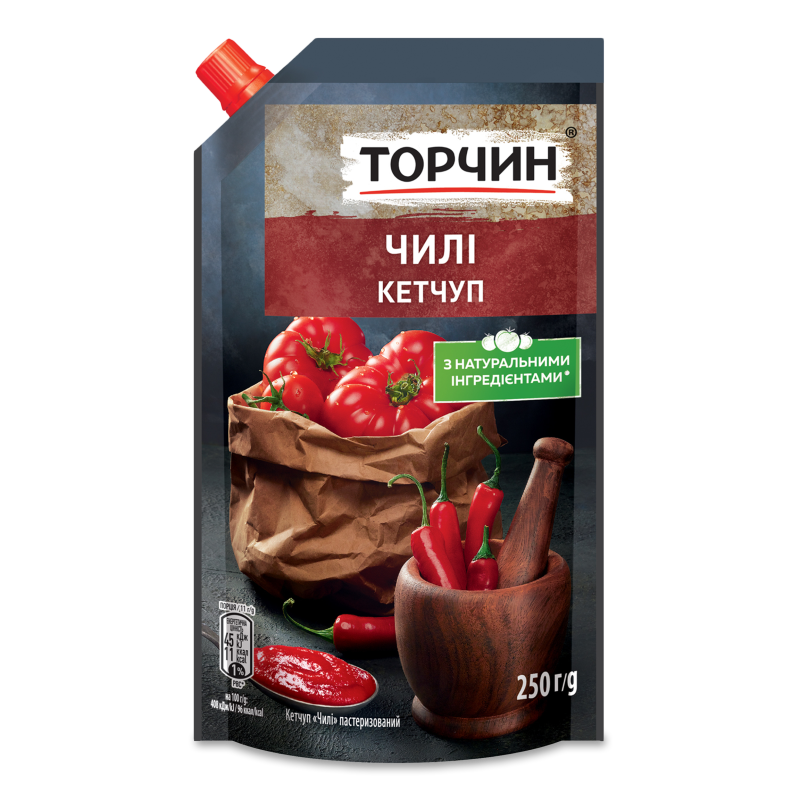 Кетчуп Чилі 250г д/п Торчин