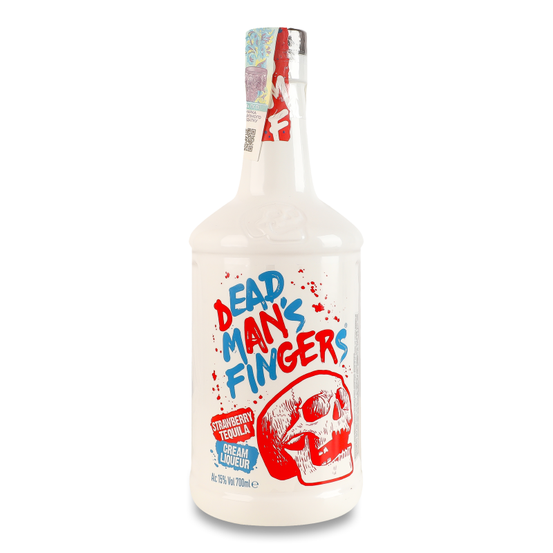 Крем-лікер на основі текіли Strawberry 15% 0,7л Dead Man’s Fingers