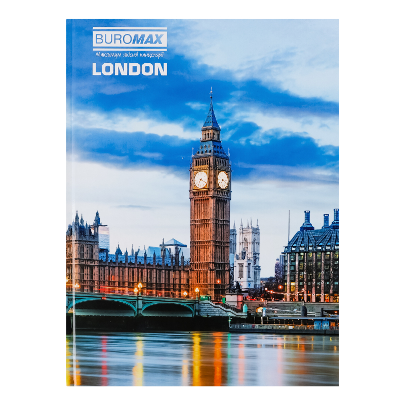 Тетрадь канцелярская в клеточку 80 листов А4 №BM.2300-102 London ...