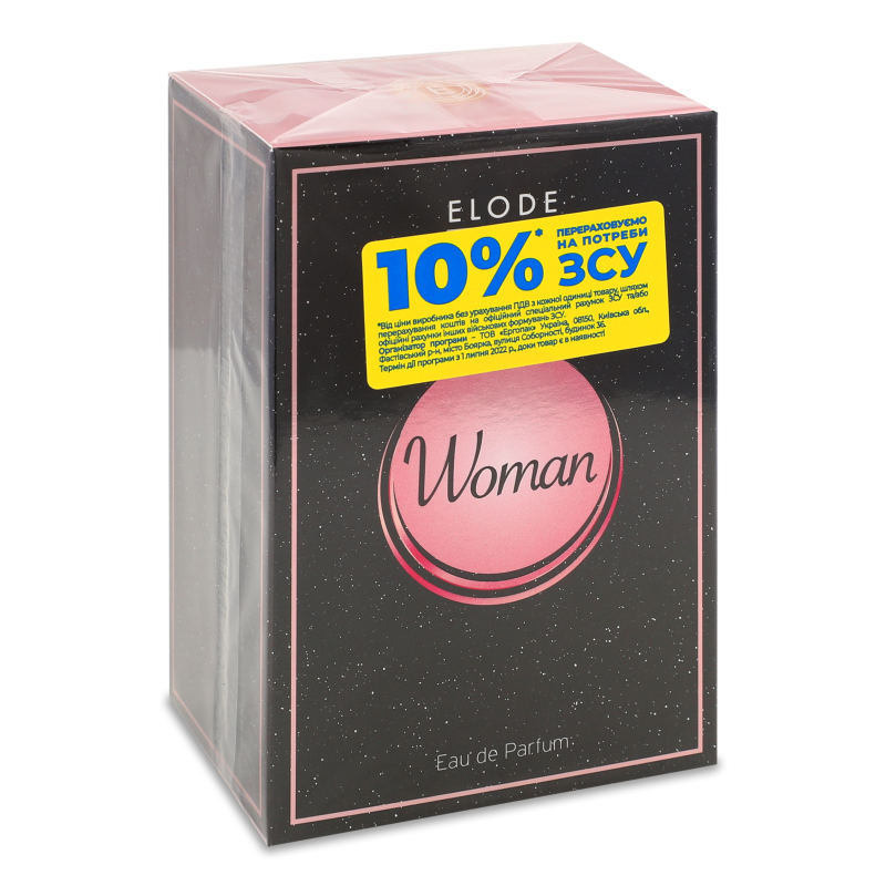 Вода парфумована Вумен 100мл Елоде