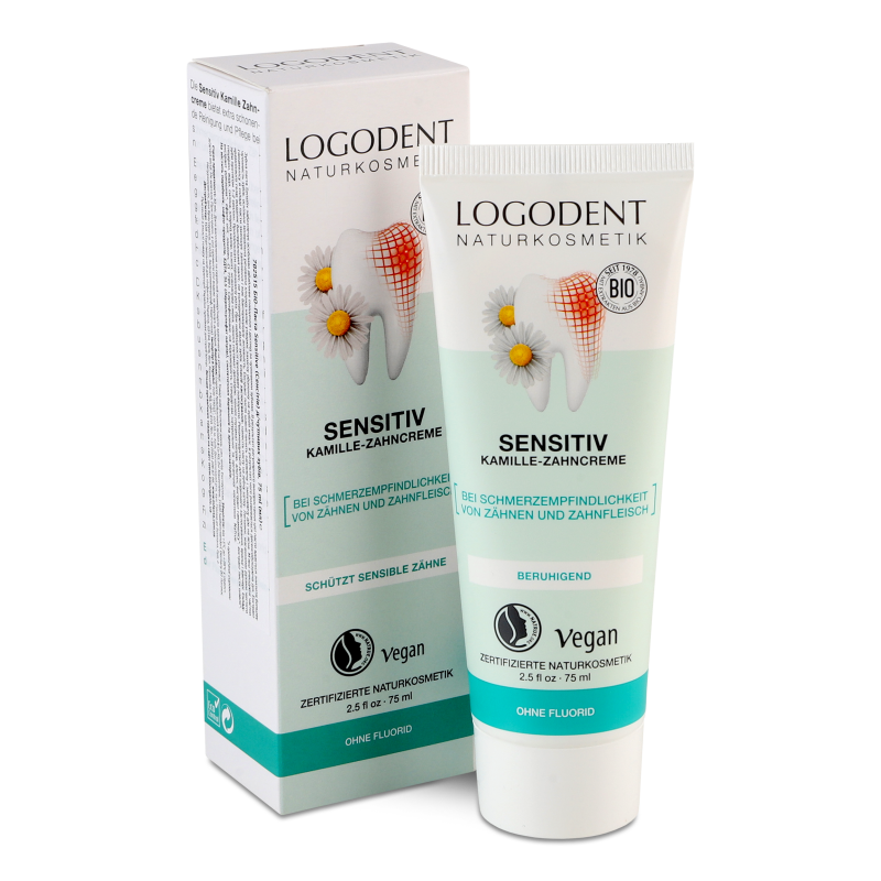 Біо-паста зубна Sensitive д/чутливих зубів 75мл Logodent Naturkosmetik