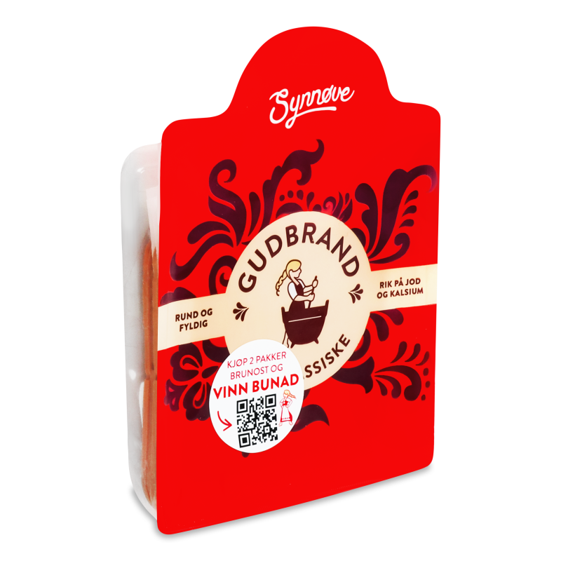 Сир Гудбрандсдален 35% нарізка 150г газ/уп Сінове