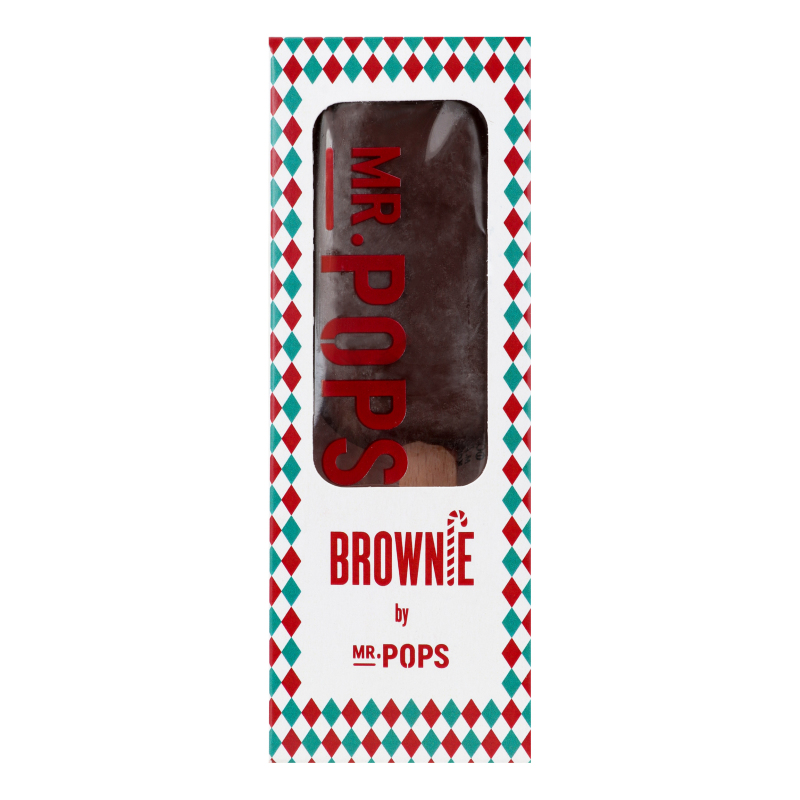 Десерт заморожений з курагою та чорносливом в молочному шоколаді Brownie Mr.Pops к/у