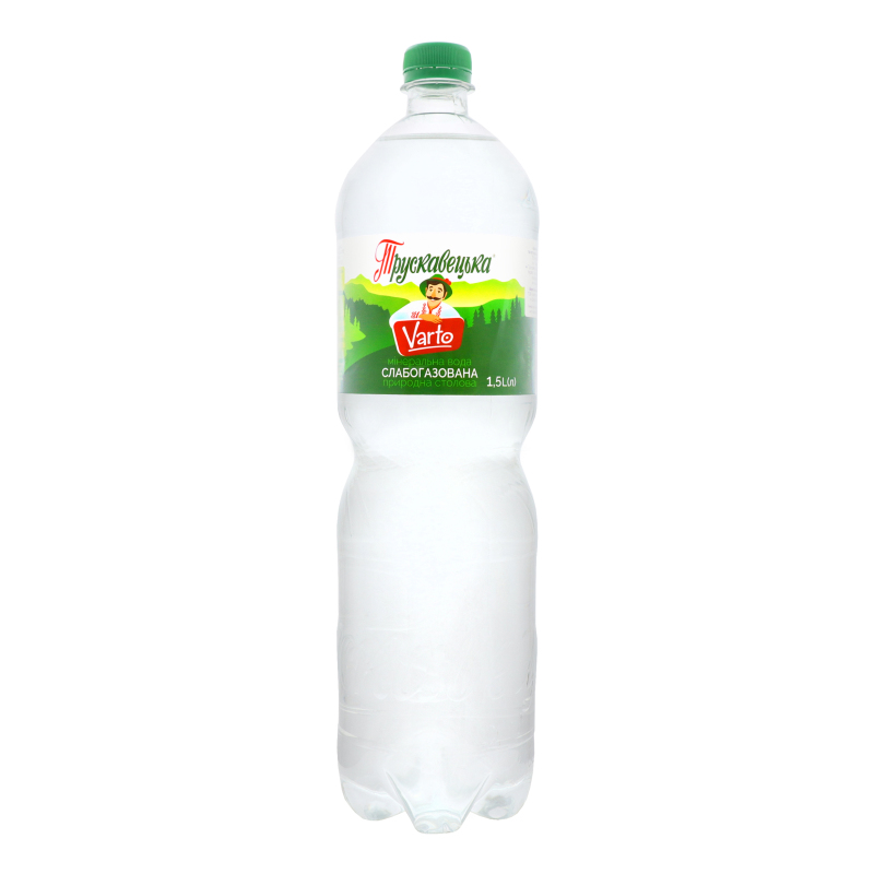 Вода минеральная слабогазированная Трускавецкая Varto п/бут 1.5л Varto ...