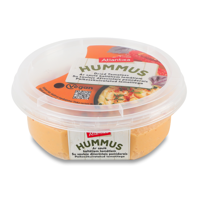 Хумус з в’яленими томатами 200г Atlantika