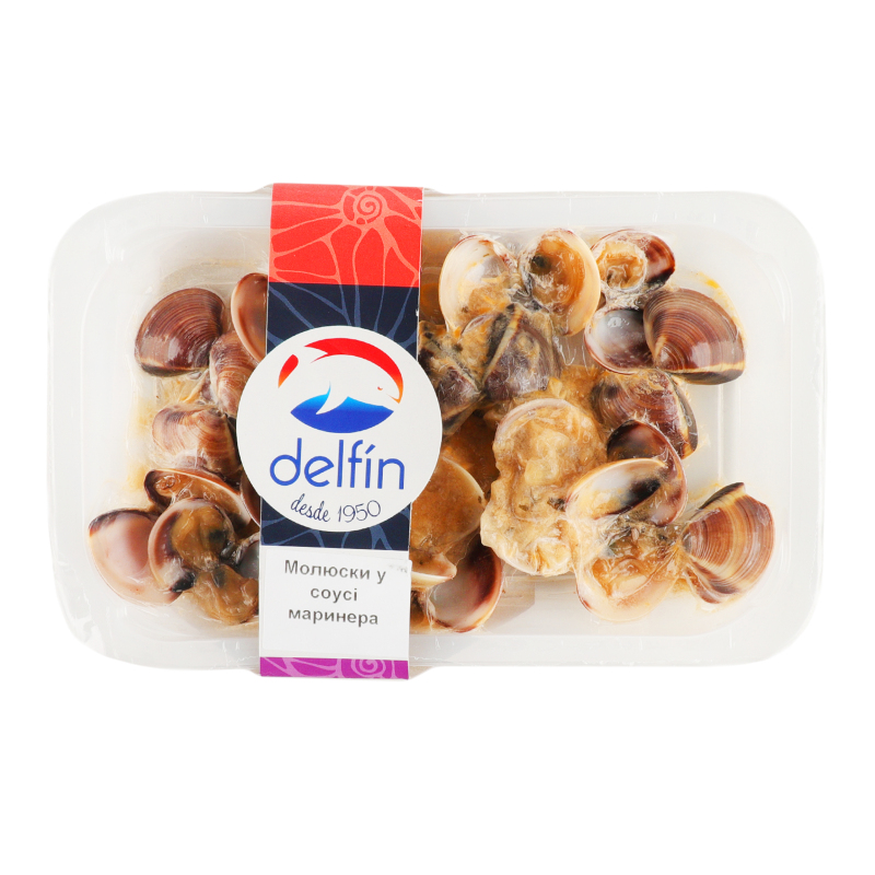 Молюски заморожені у соусі маринера Delfin к/у