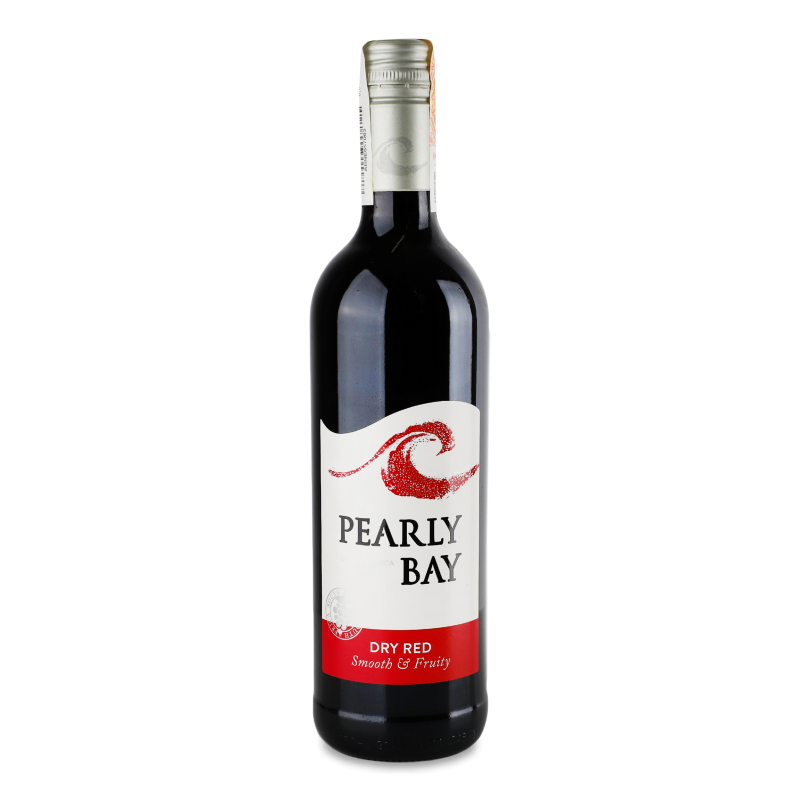 Вино Перлі Бей червоне сухе 13,5% 0,75л КВВ