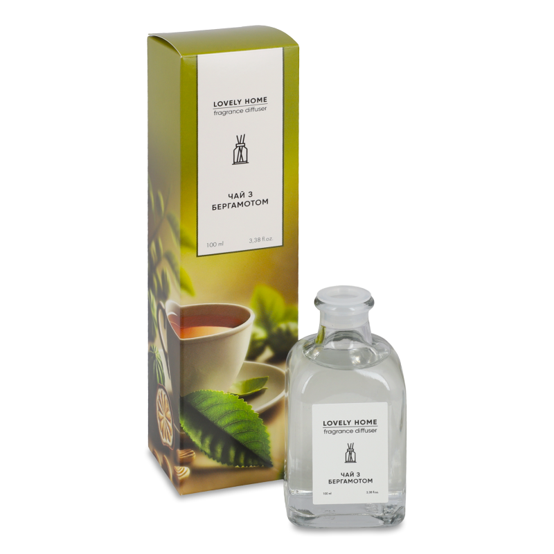 Дифузор ароматичний Чай з бергамотом 100мл Lovely home