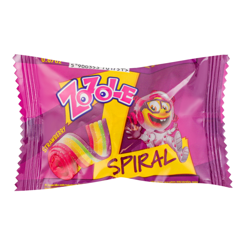 Цукерки желейні зі смаком полуниці Spiral Zozole м/у