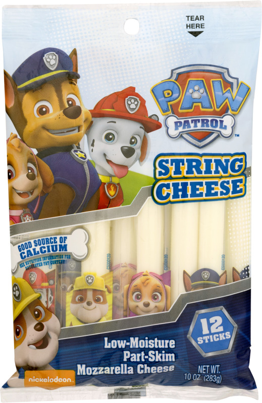 Paw Patrol String Cheese Mozzarella Cheese 12 CT(71505017282