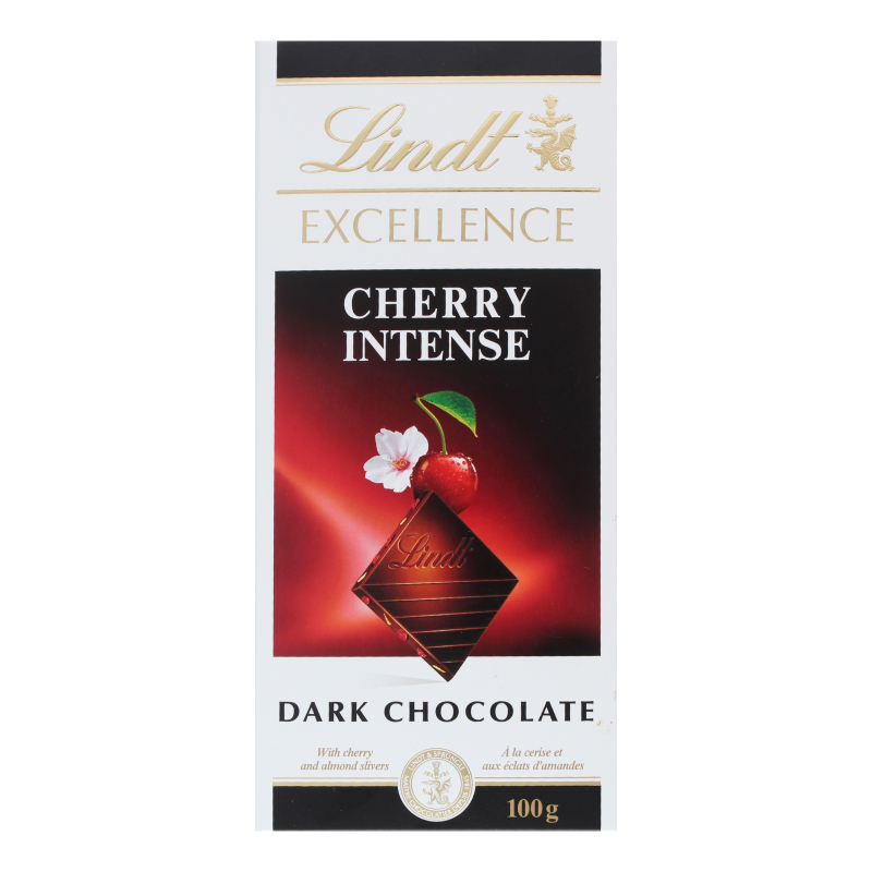 Шоколад чорний Cherry Intense Excellence Lindt к/у