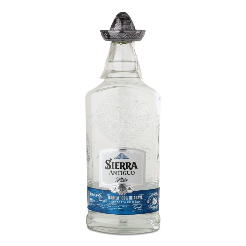 Напій алкогольний Текіла Antiguo Plata 40% 0,7л Sierra