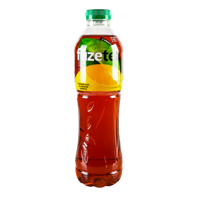 Чай холодний чорний зі смаком лимона Fuzetea п/пл