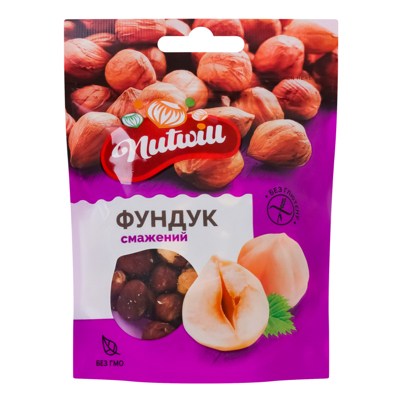 Фундук смажений Nutwill д/п
