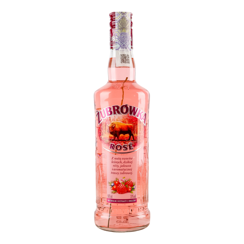 Лікер 0.5л 32% Rose Zubrowka пл Zubrowka(35900343007901): придбати
