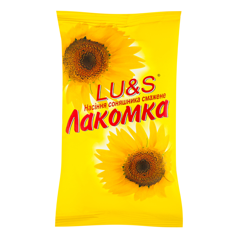 Насіння соняшника смажене Лакомка LU&S м/у