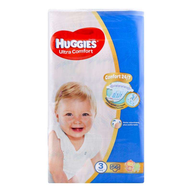 Підгузки Huggies Ultra Comfort 3 В*(5029053567853): купить в интернет ...