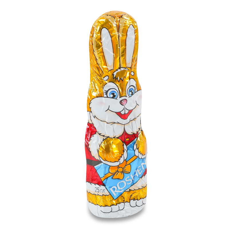 Фігурка шоколадна Кролик зимовий 12см 25г Roshen