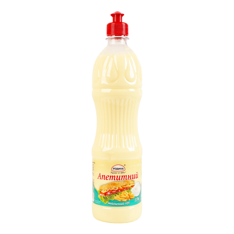 Соус майонезний 15% Апетитний Родина п/пл