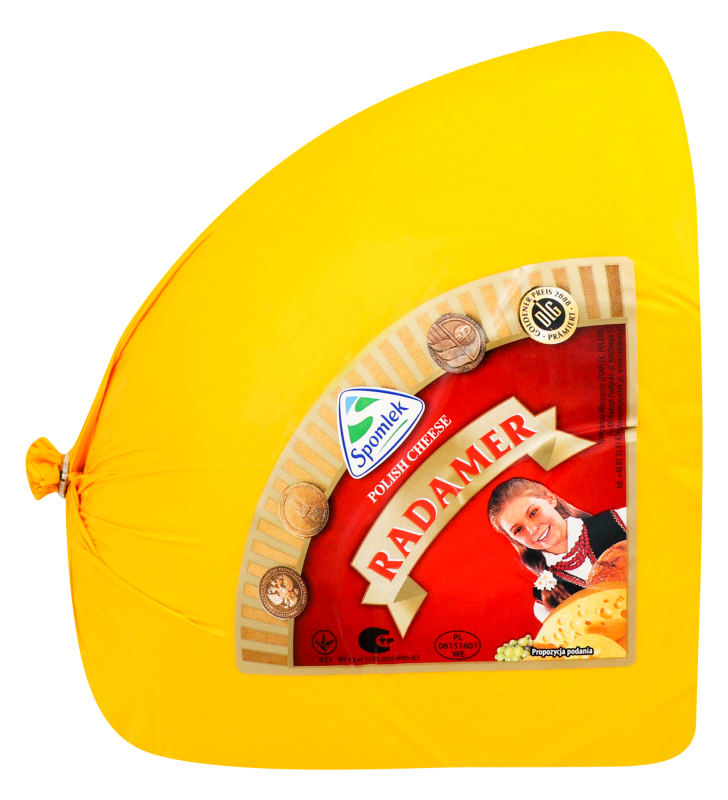 Сир 45% твердий Radamer Spomlek кг