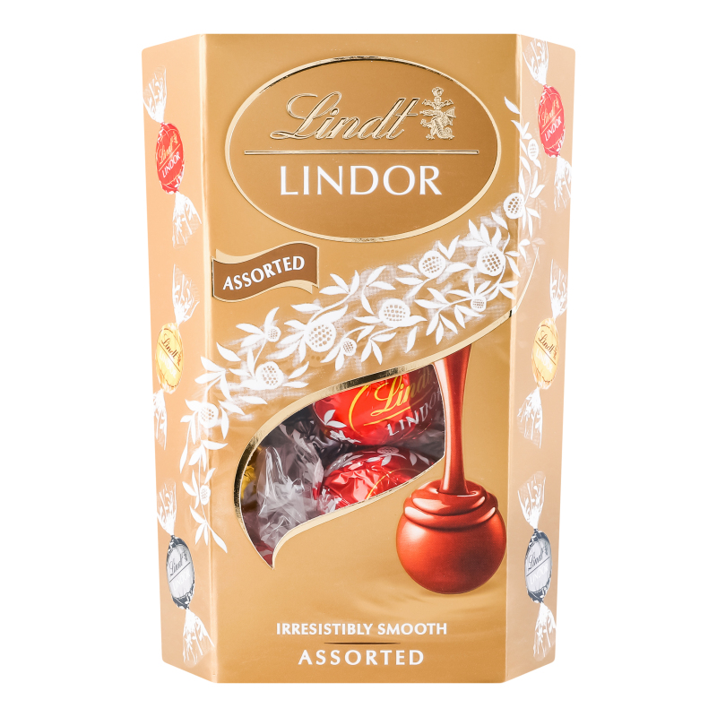 Конфеты Assorted Lindor Lindt к/у 137г Lindt(8003340607771): купить в ...