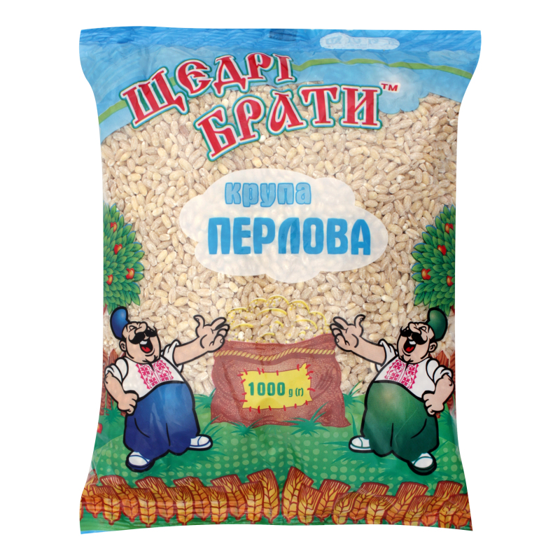 Крупа перловая Щедрі брати м/у 1кг Щедрі брати(14820067170026): купить ...