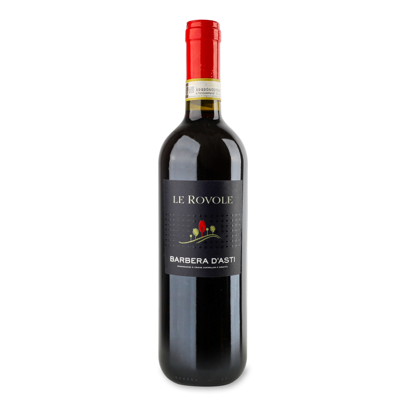 Вино Barbera D’Asti червоне сухе 12% 0,75л Le Rovole
