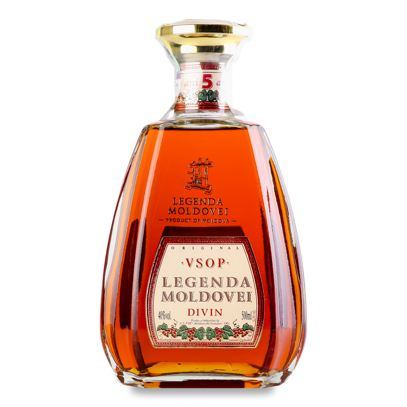 Бренді Divin VSOP 40% 0,5л Legenda Moldavei