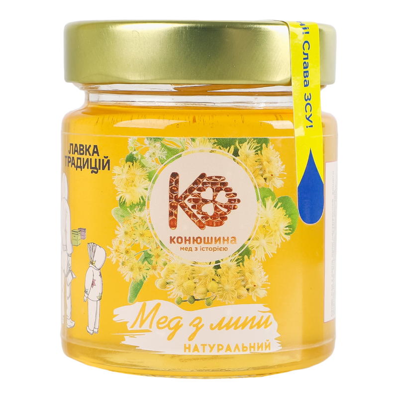 Мед из липы натуральный Конюшина с/б 250г Конюшина: купить в интернет ...