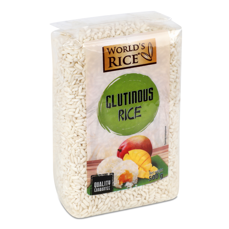 Рис клейкий 500г Ворлдc Райс