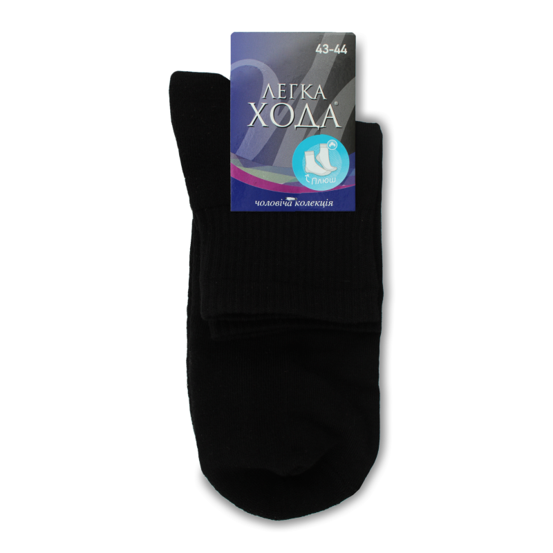 Шкарпетки чоловічі чорний р.29 арт6331 Легка хода