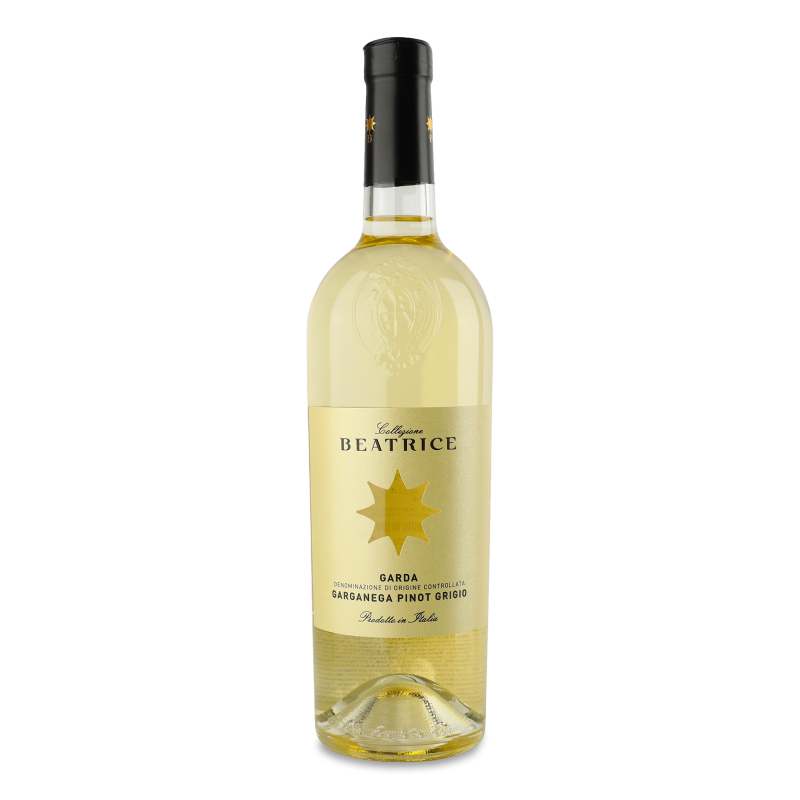 Вино Garganega Pinot Grigio Garda біле сухе 11,5% 0,75л Collezione Beatrice