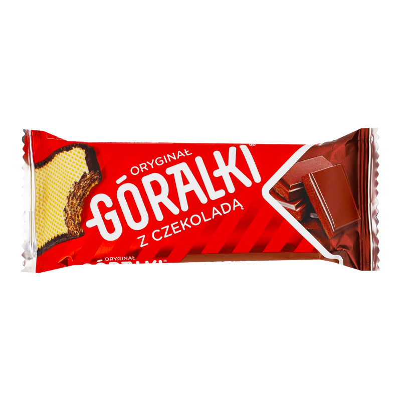 Вафлі хрусткі в какао-покритті з шоколадно-кремовою начинкою Goralki м/у