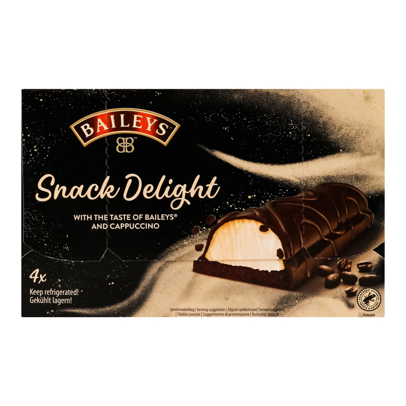 Какао-бісквіт Бейліз та капучіно Snack Delight Baileys к/у 4х