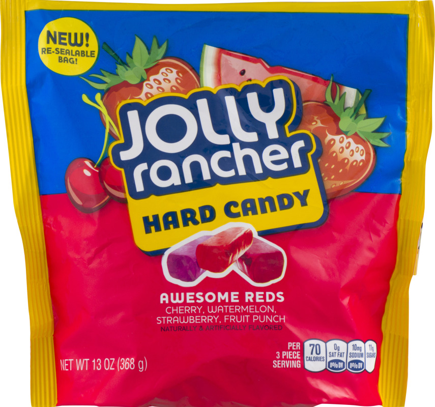 JOLLY RANCHER AWESOME REDS Hard Candy Assortment, 13Ounce Bag Jolly Rancher(10700556899