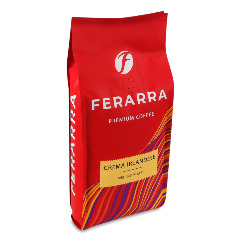 Кава Crema Irlandese в зернах смажена 1000г м/у Ferarra