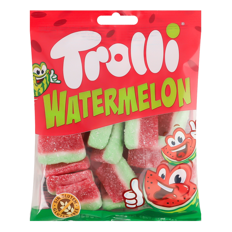 Цукерки желейні Watermelon Trolli м/у