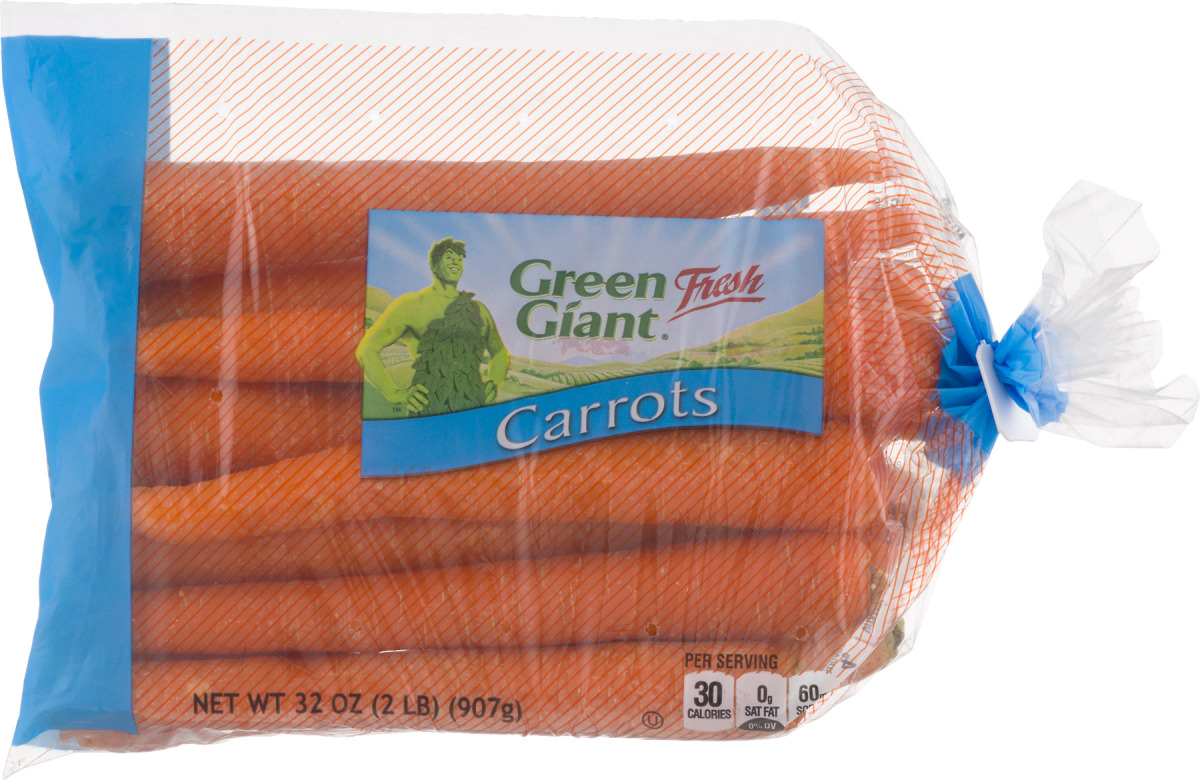 Green giant carrots 2lb bag (605806124105)