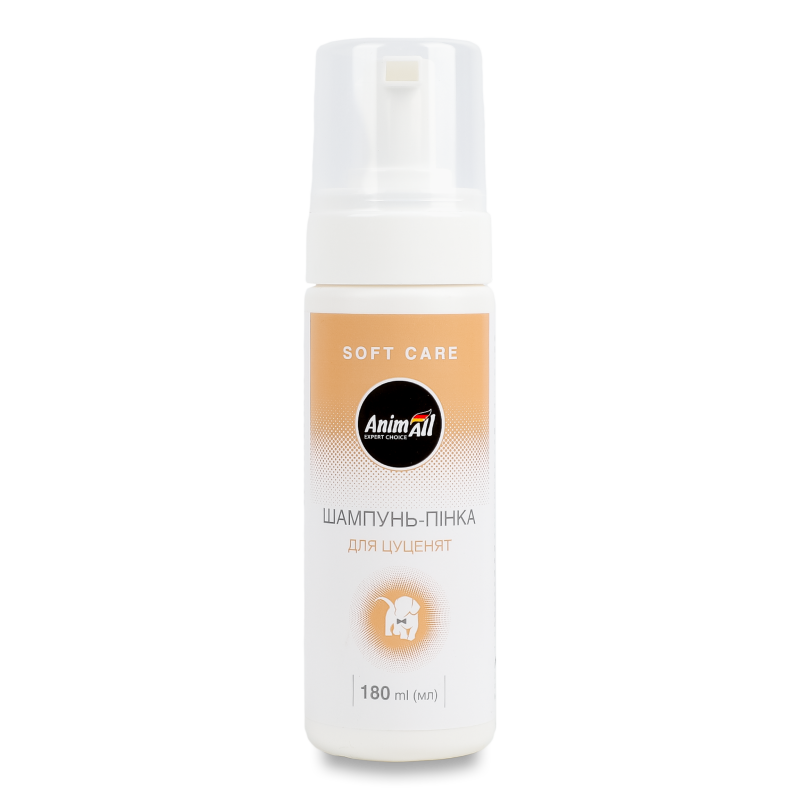 Шампунь-пінка д/цуценят 180мл AnimAll