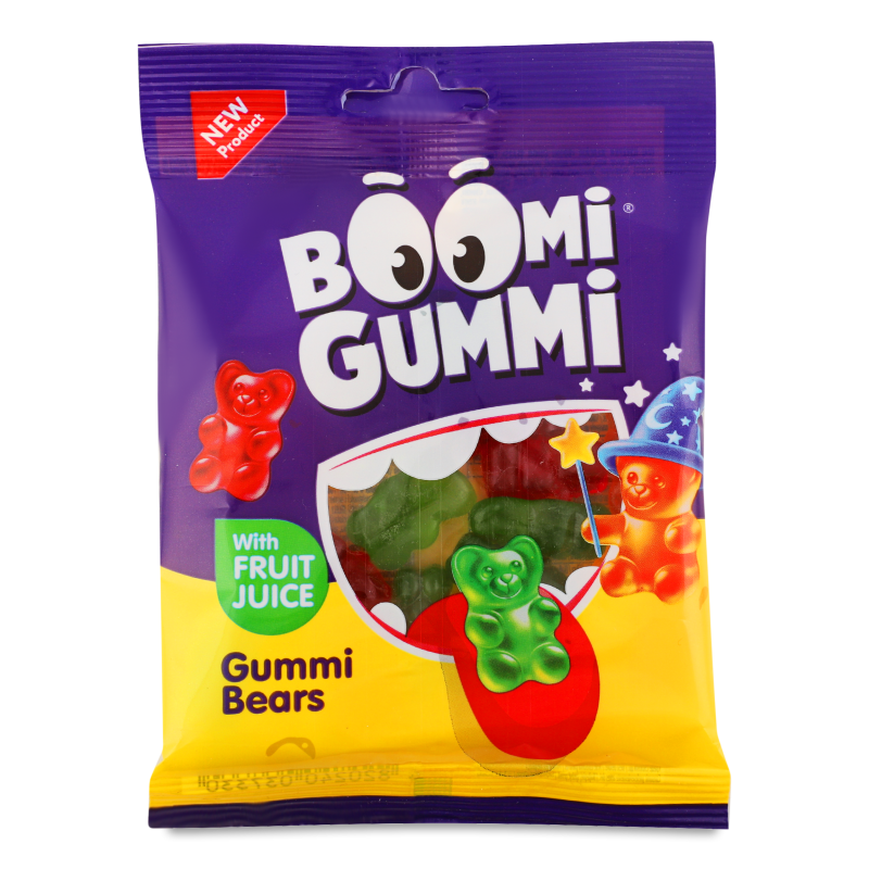 Цукерки желейні Bears 70г Boomi Gummi