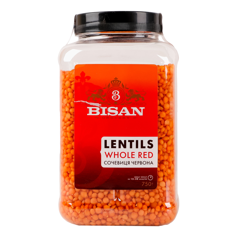 Сочевиця червона Bisan п/б
