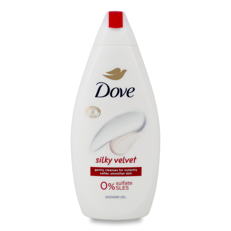 Гель д/душу Шовковистий оксамит 450мл Дав