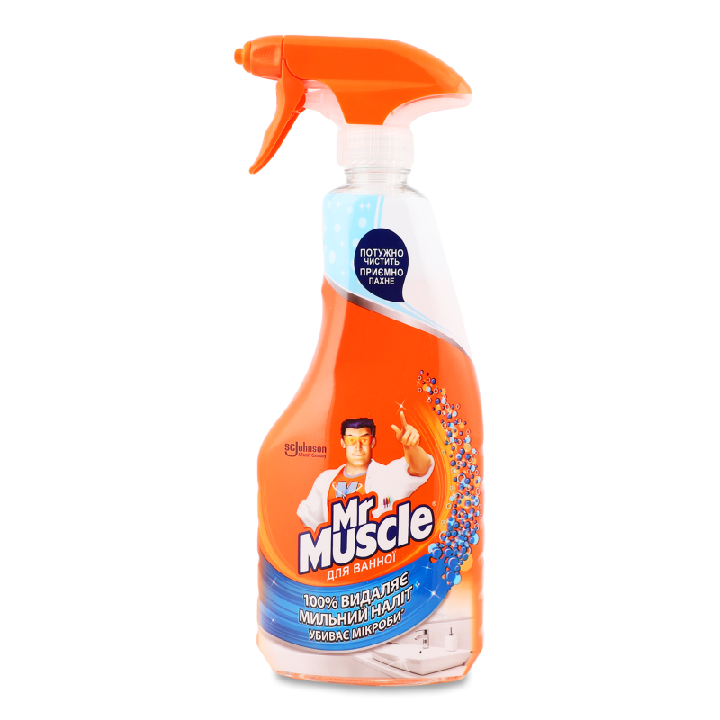 Засіб д/ванної 5в1 500мл з розпилювачем Mr.Muscle