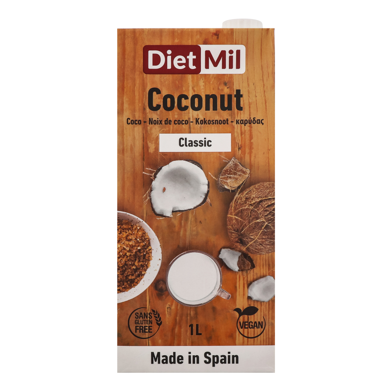 Молоко кокосове Classic Dietmil т/п