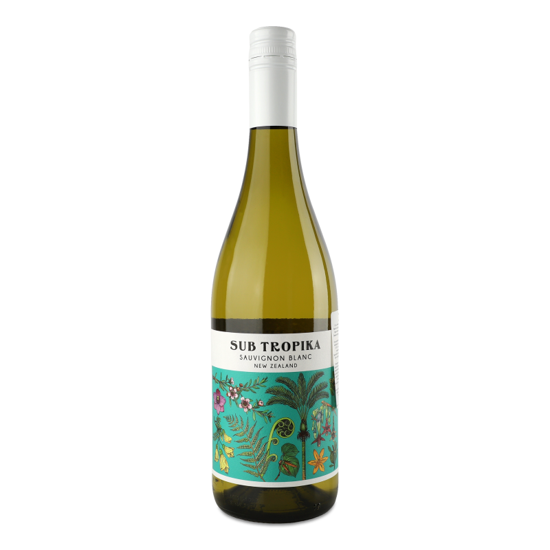 Вино Sauvignon Blanc біле сухе 13% 0,75л Sub Tropika