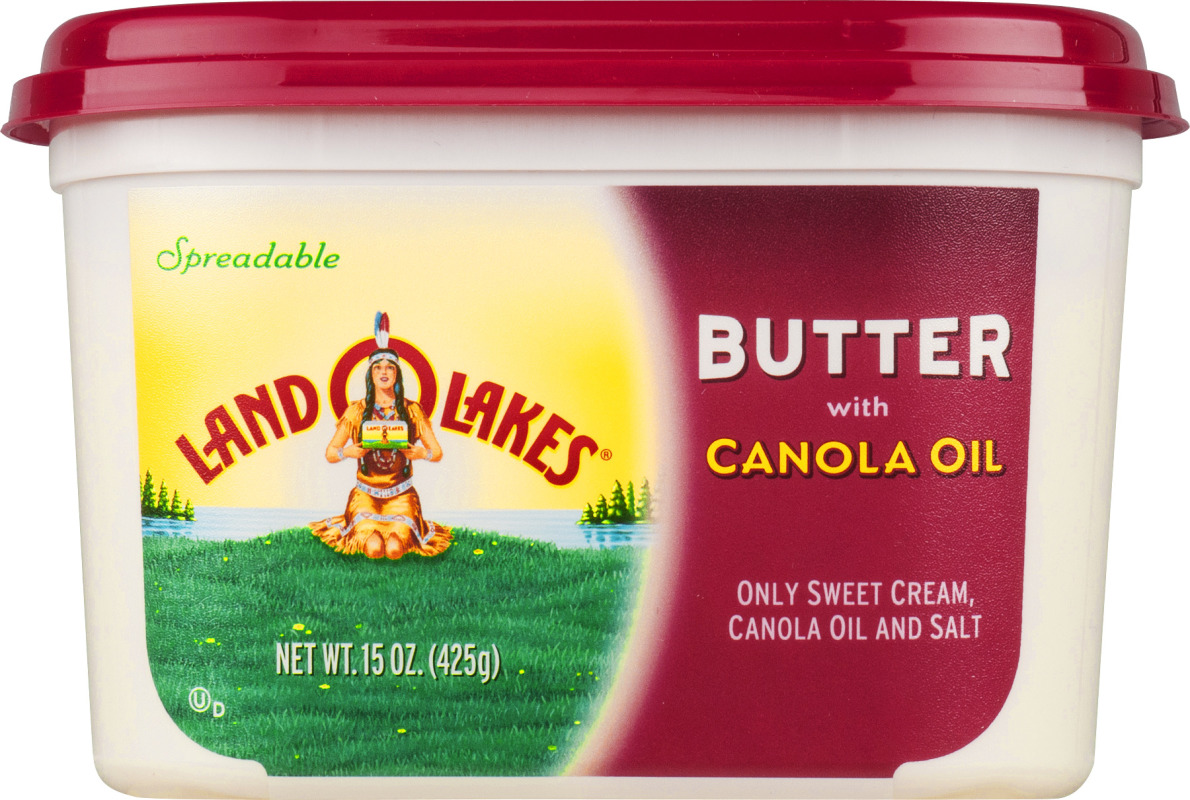 Land O Lakes Spread Butter With Canola Oil Land O'Lakes(34500151191