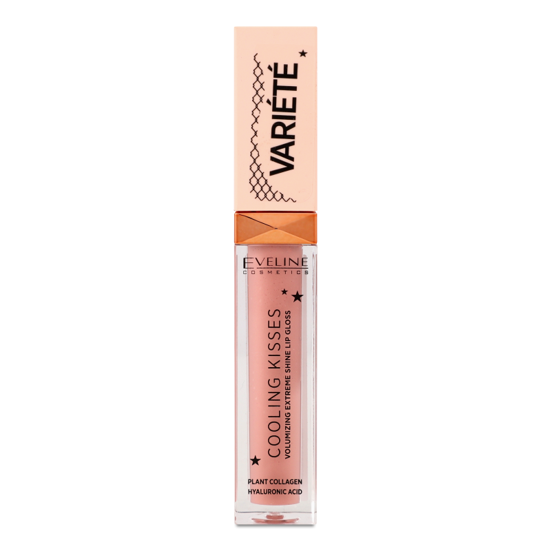 Блиск д/збільшення об”єму губ Вар”єте Кулінг Кіссес 02 6,8мл Евелін