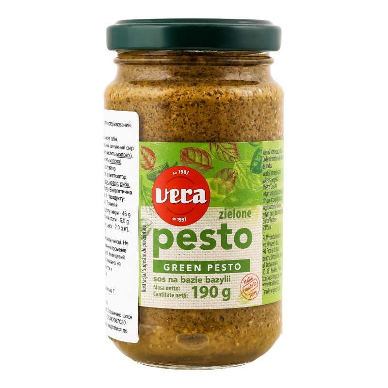 Соус зелений Pesto Vera c/б